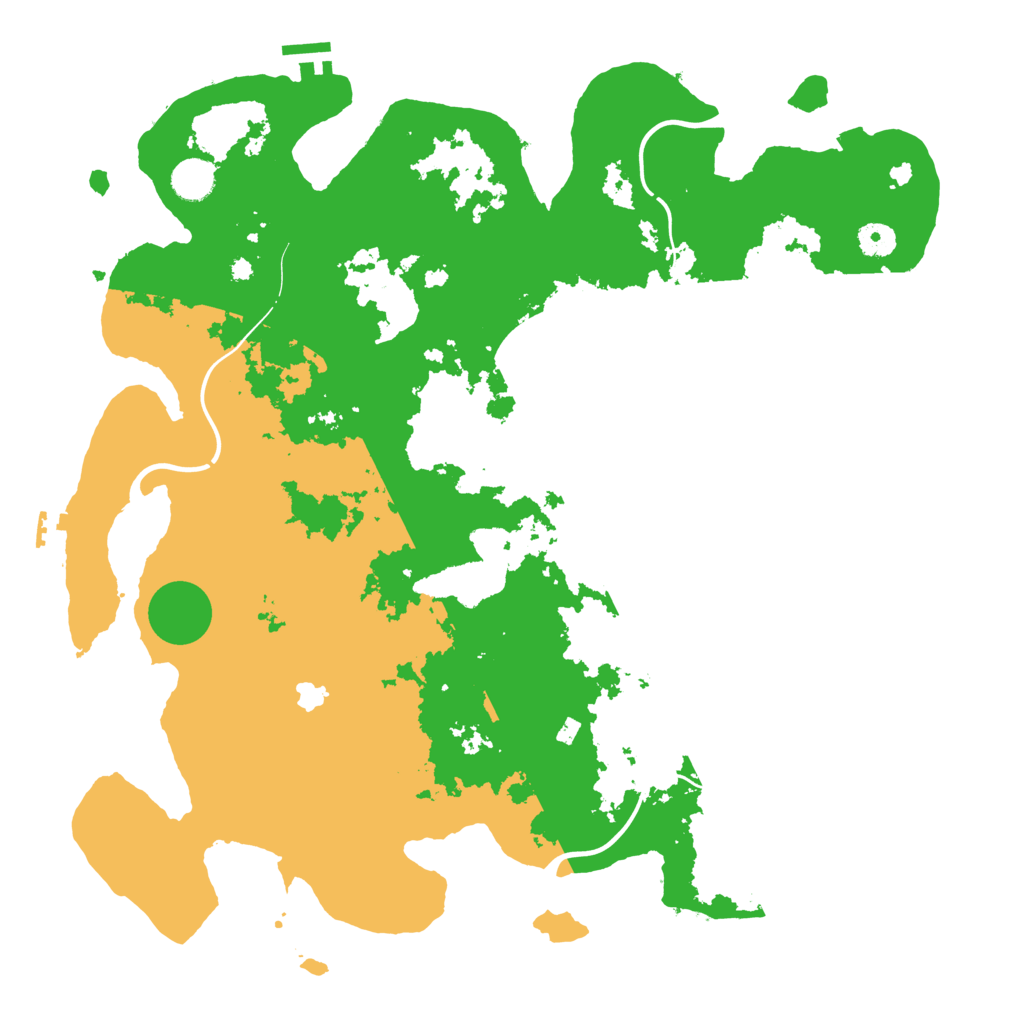 Biome Rust Map: Procedural Map, Size: 4250, Seed: 83