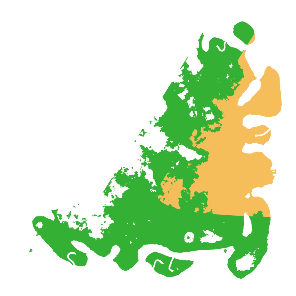 Biome Rust Map: Procedural Map, Size: 4250, Seed: 341536144