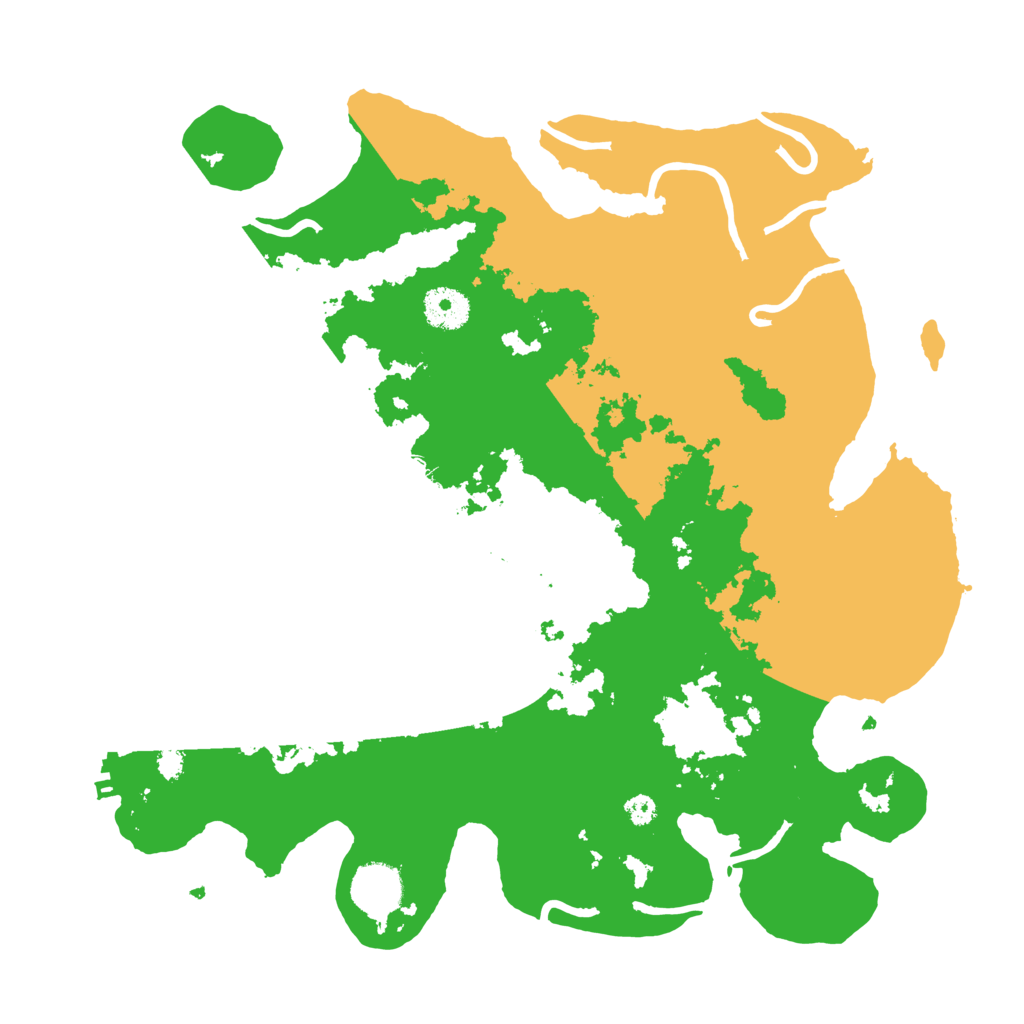 Biome Rust Map: Procedural Map, Size: 3500, Seed: 1666465678