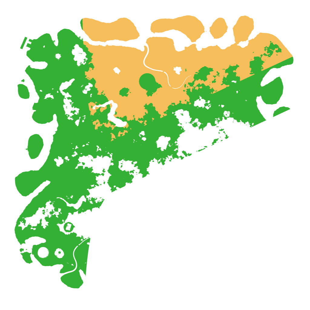 Biome Rust Map: Procedural Map, Size: 5000, Seed: 38044