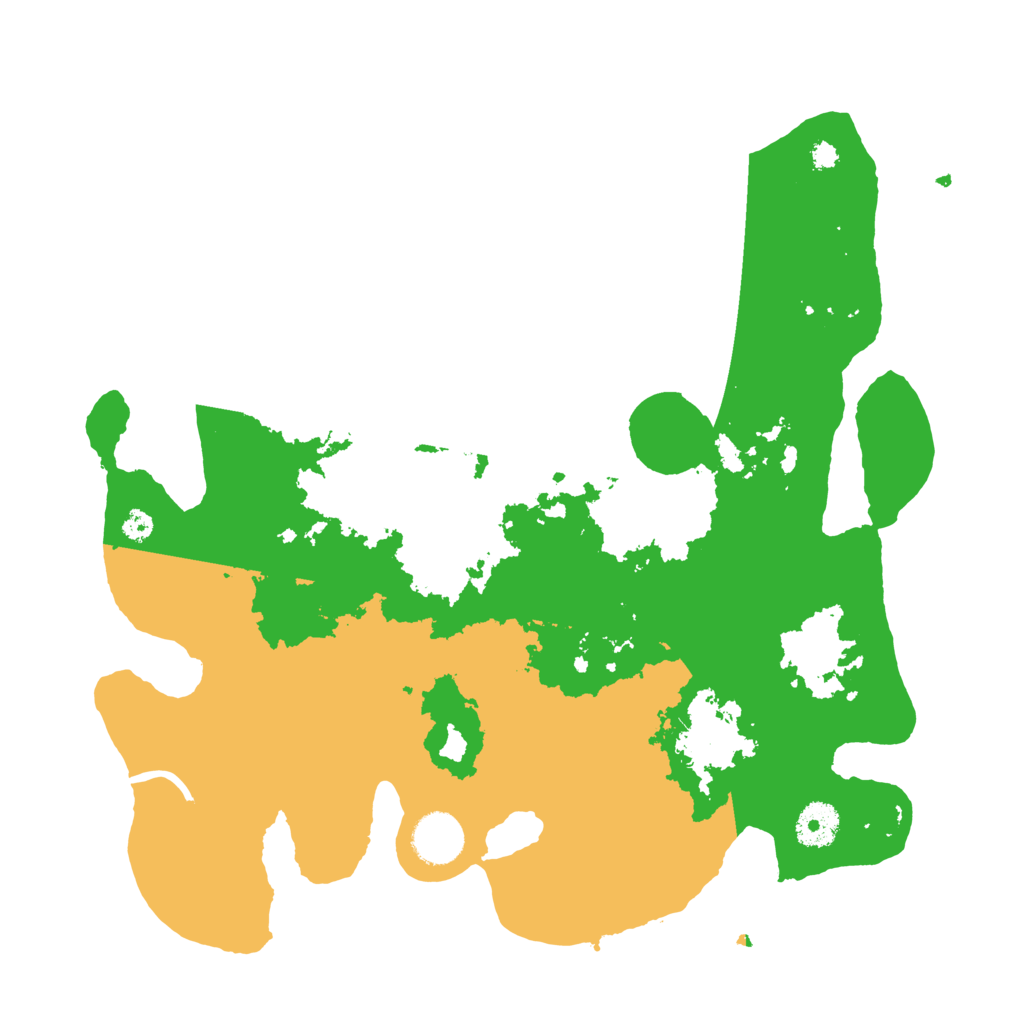 Biome Rust Map: Procedural Map, Size: 3500, Seed: 1579389151