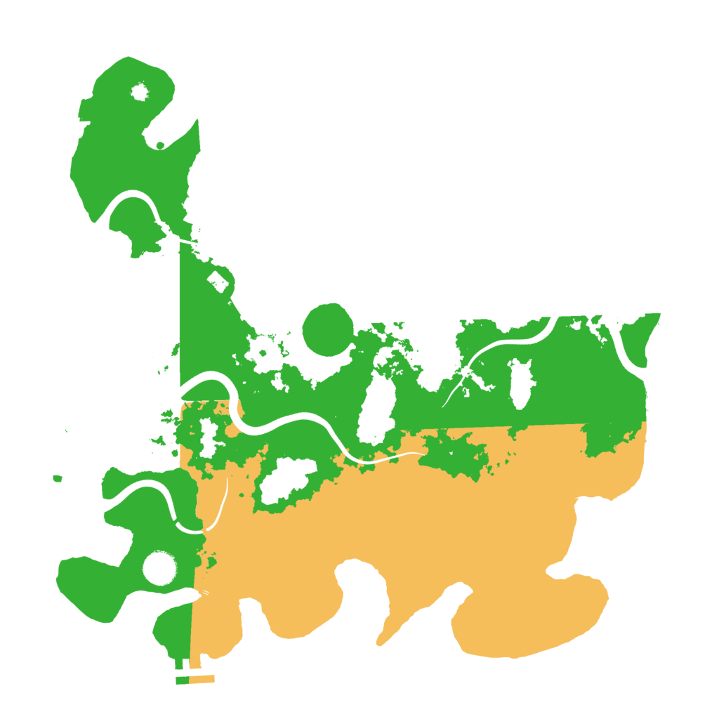 Biome Rust Map: Procedural Map, Size: 3750, Seed: 13776