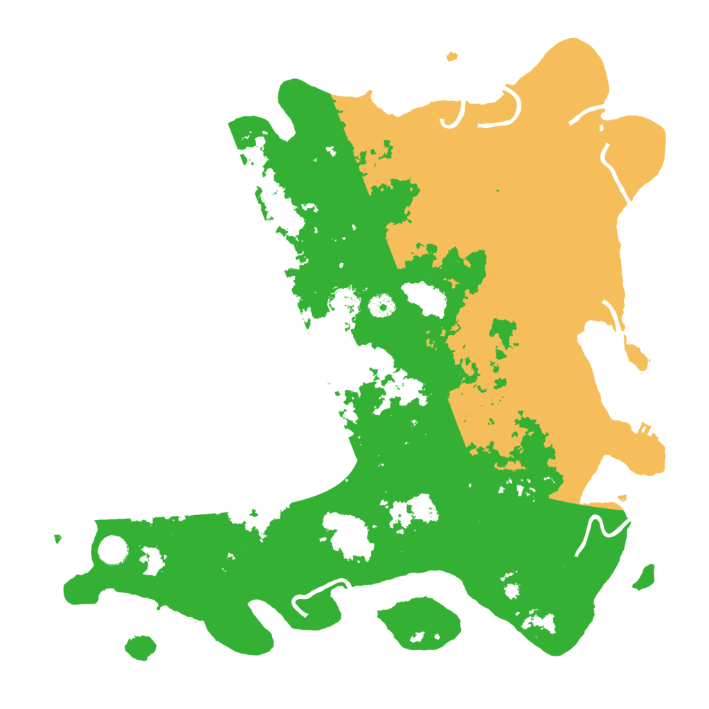 Biome Rust Map: Procedural Map, Size: 4250, Seed: 741026121