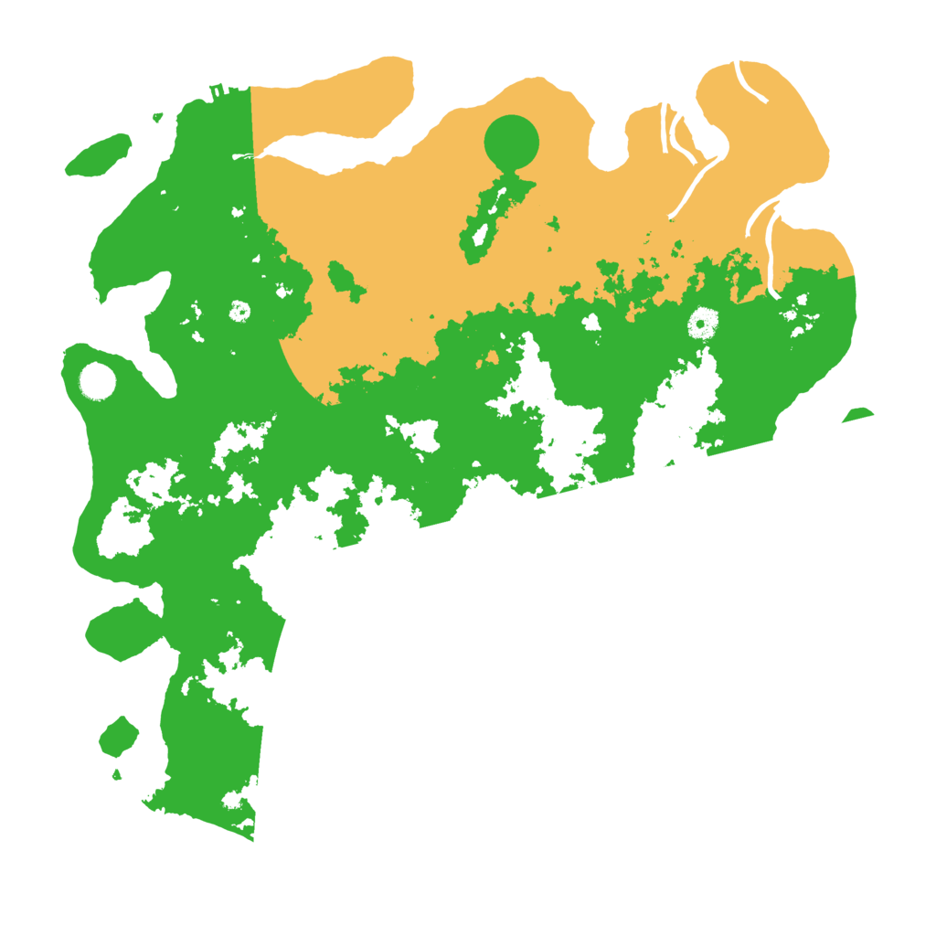 Biome Rust Map: Procedural Map, Size: 4500, Seed: 476