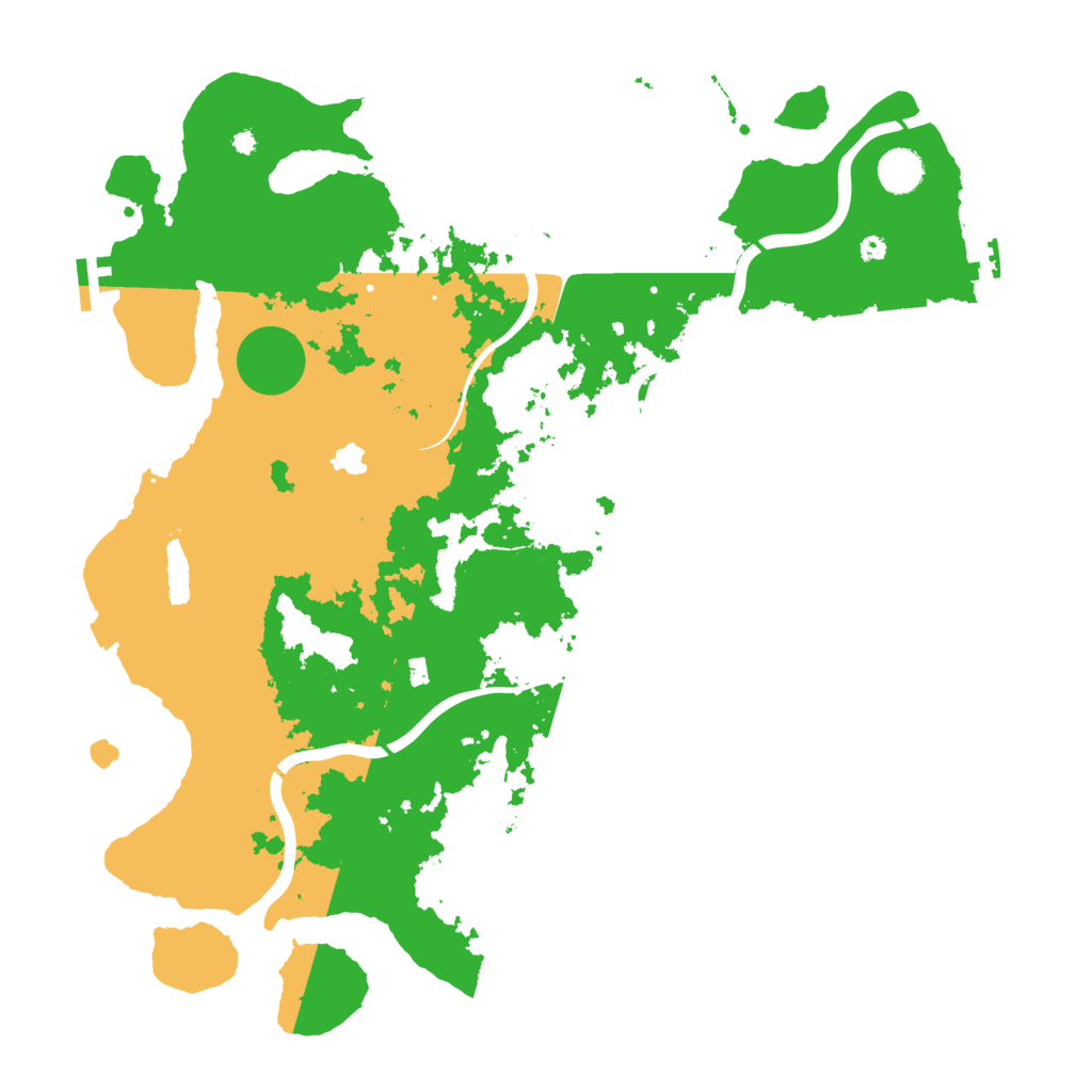 Biome Rust Map: Procedural Map, Size: 4200, Seed: 21706