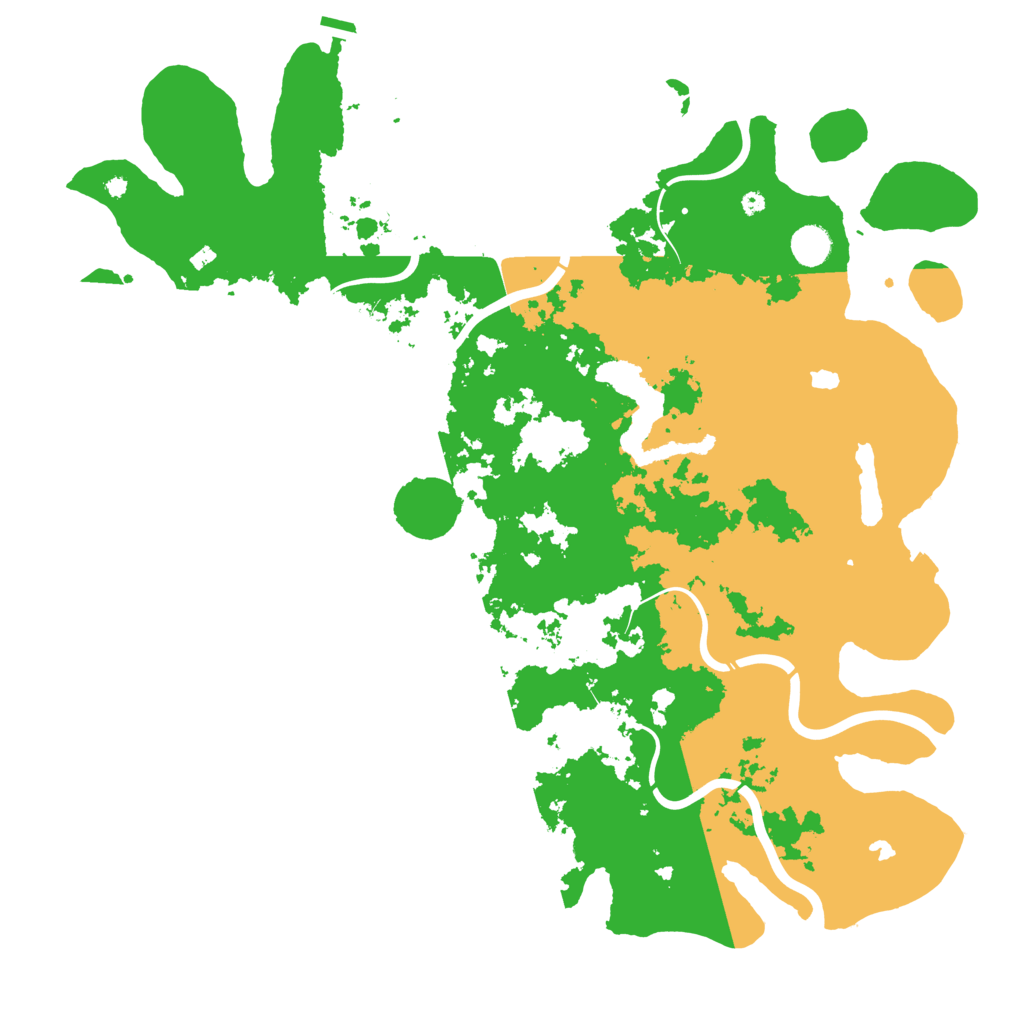 Biome Rust Map: Procedural Map, Size: 4500, Seed: 701155233
