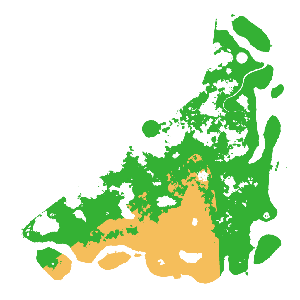 Biome Rust Map: Procedural Map, Size: 4750, Seed: 171249342