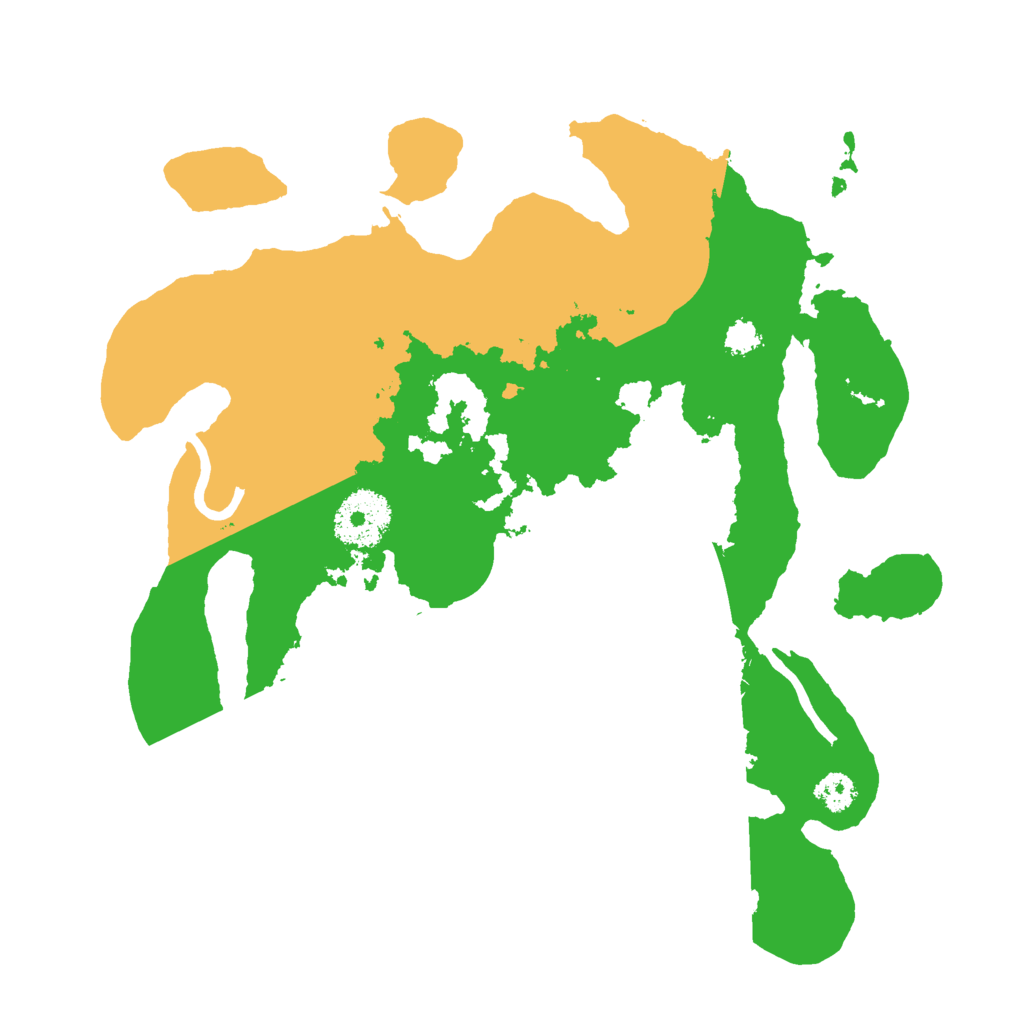 Biome Rust Map: Procedural Map, Size: 2750, Seed: 266210478