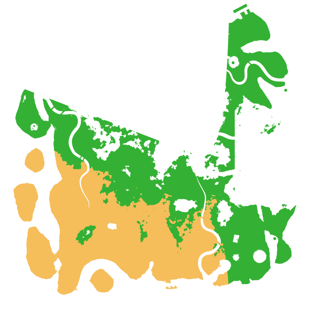 Biome Rust Map: Procedural Map, Size: 4250, Seed: 2015456519