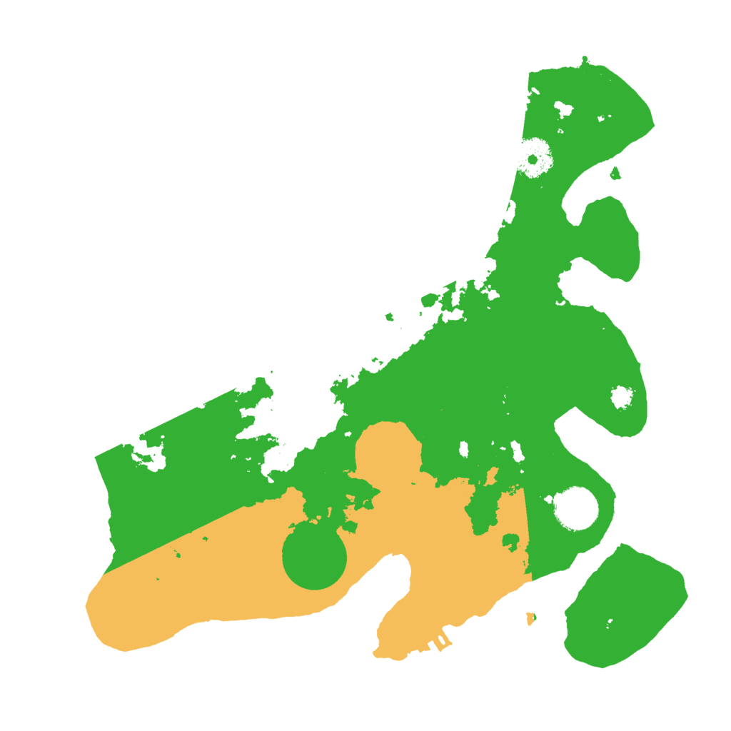 Biome Rust Map: Procedural Map, Size: 3000, Seed: 1554374307
