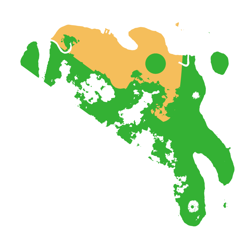 Biome Rust Map: Procedural Map, Size: 3250, Seed: 69691677