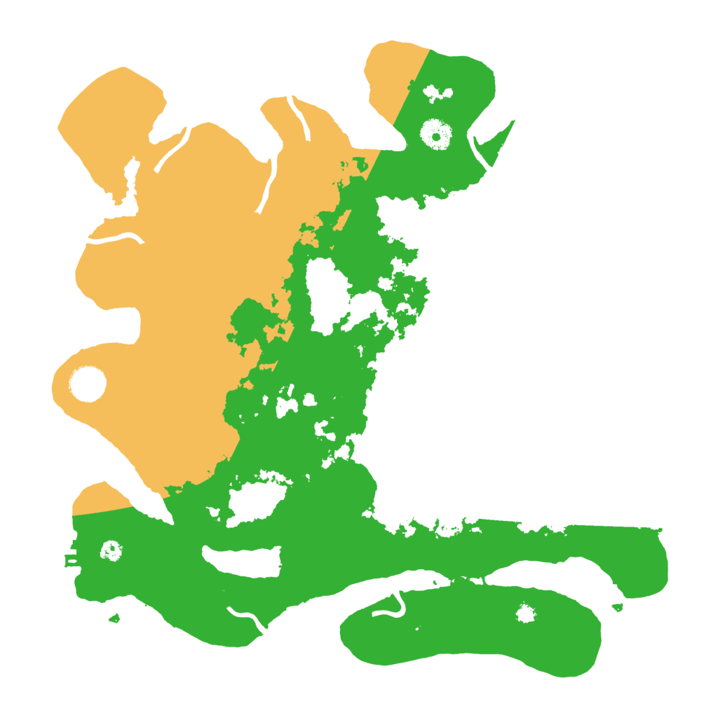 Biome Rust Map: Procedural Map, Size: 3500, Seed: 2062005327