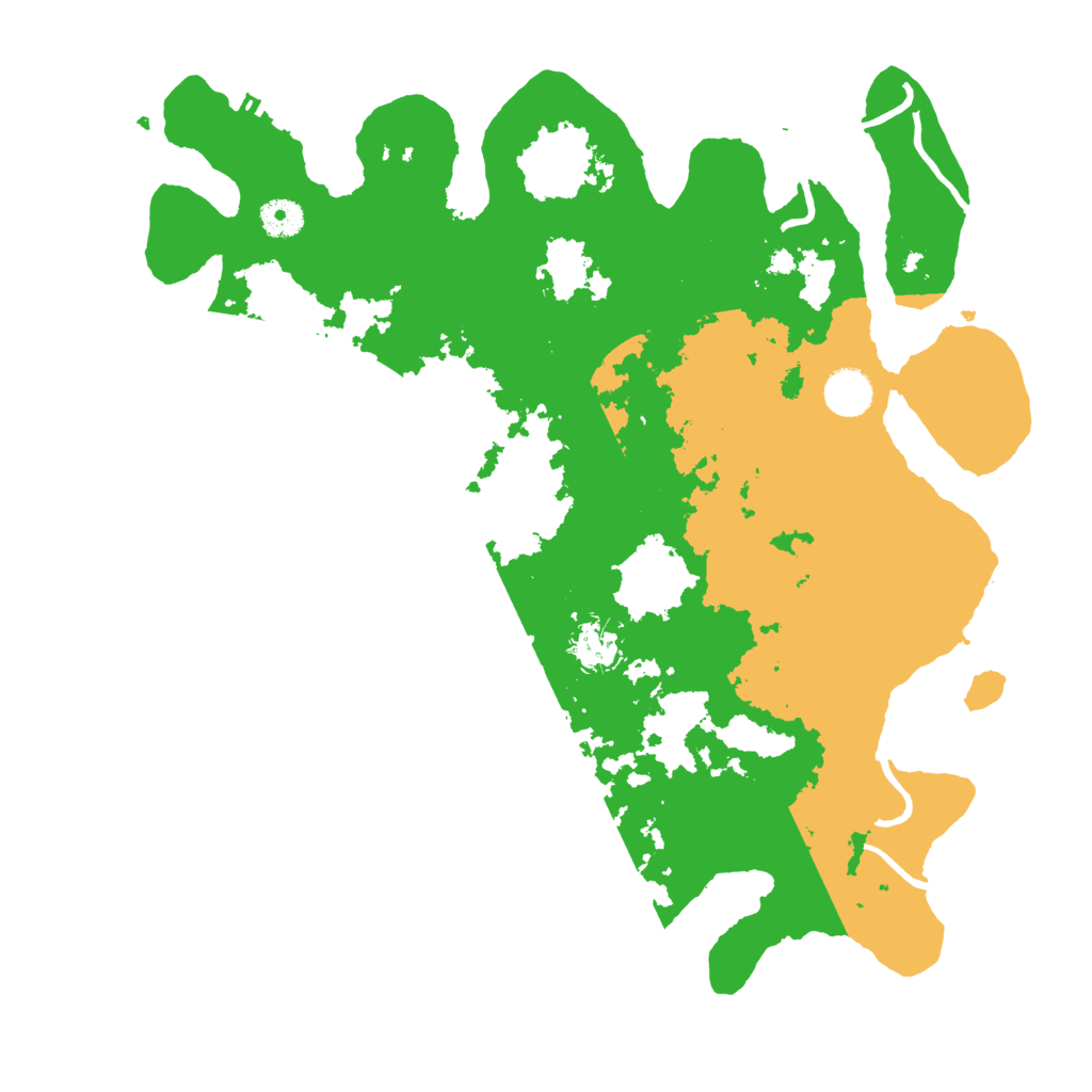 Biome Rust Map: Procedural Map, Size: 4000, Seed: 834981695