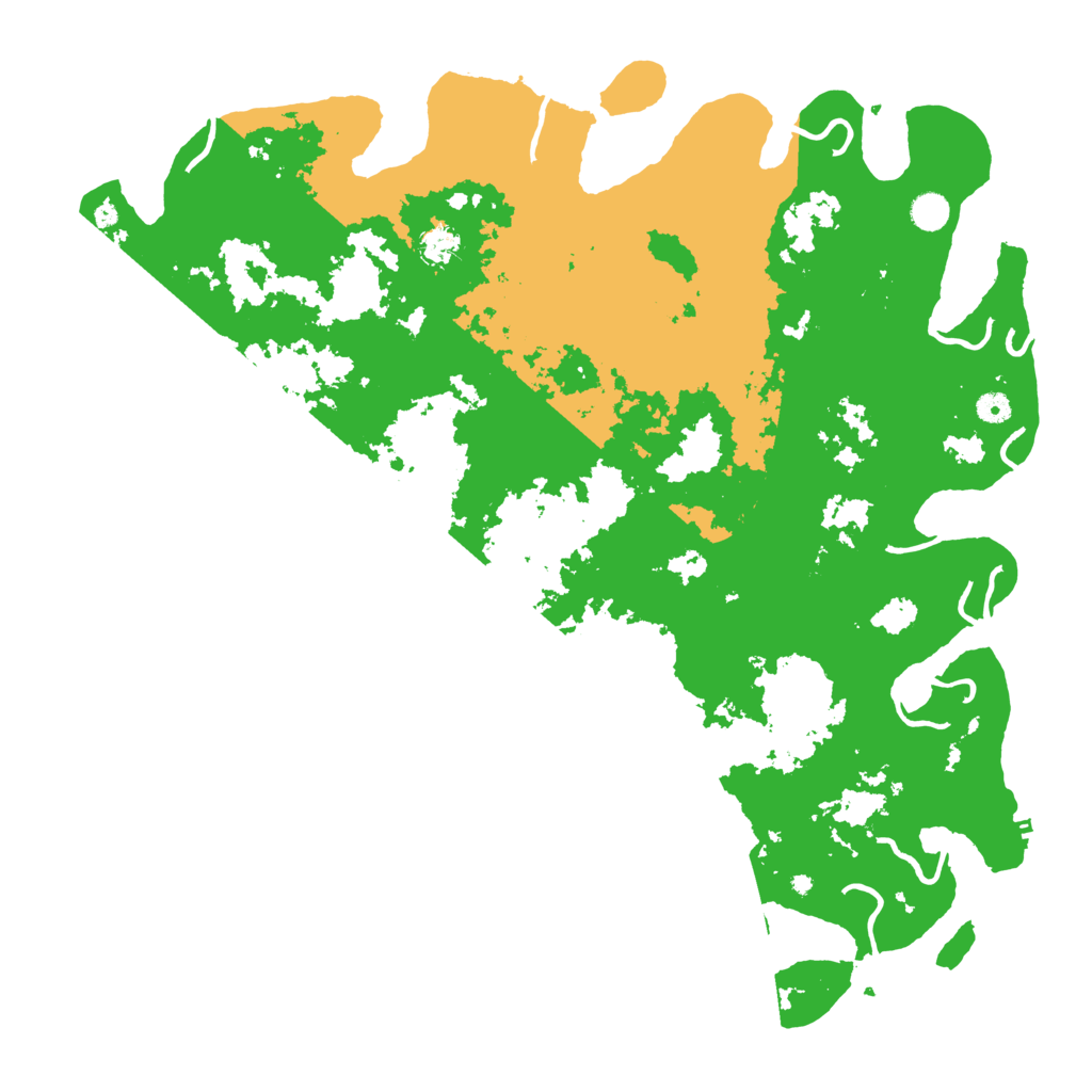 Biome Rust Map: Procedural Map, Size: 5000, Seed: 1403704578