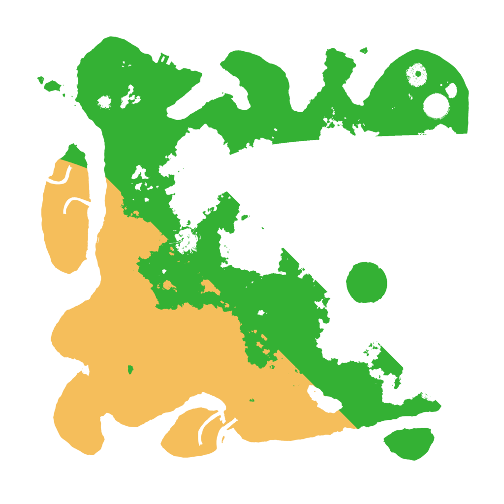 Biome Rust Map: Procedural Map, Size: 3500, Seed: 1069722130