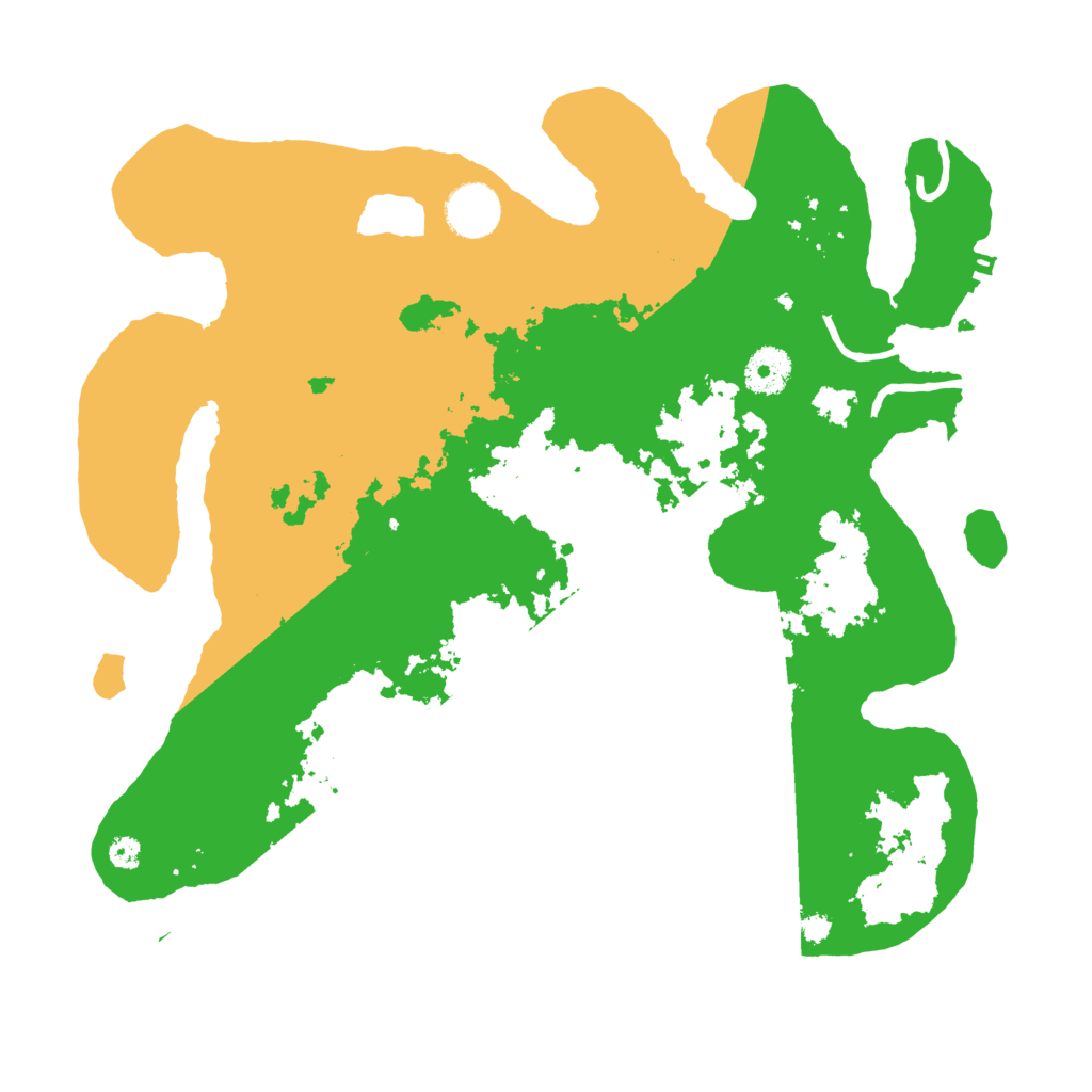 Biome Rust Map: Procedural Map, Size: 3500, Seed: 1033741046