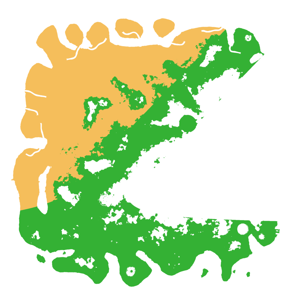 Biome Rust Map: Procedural Map, Size: 4800, Seed: 1751198421
