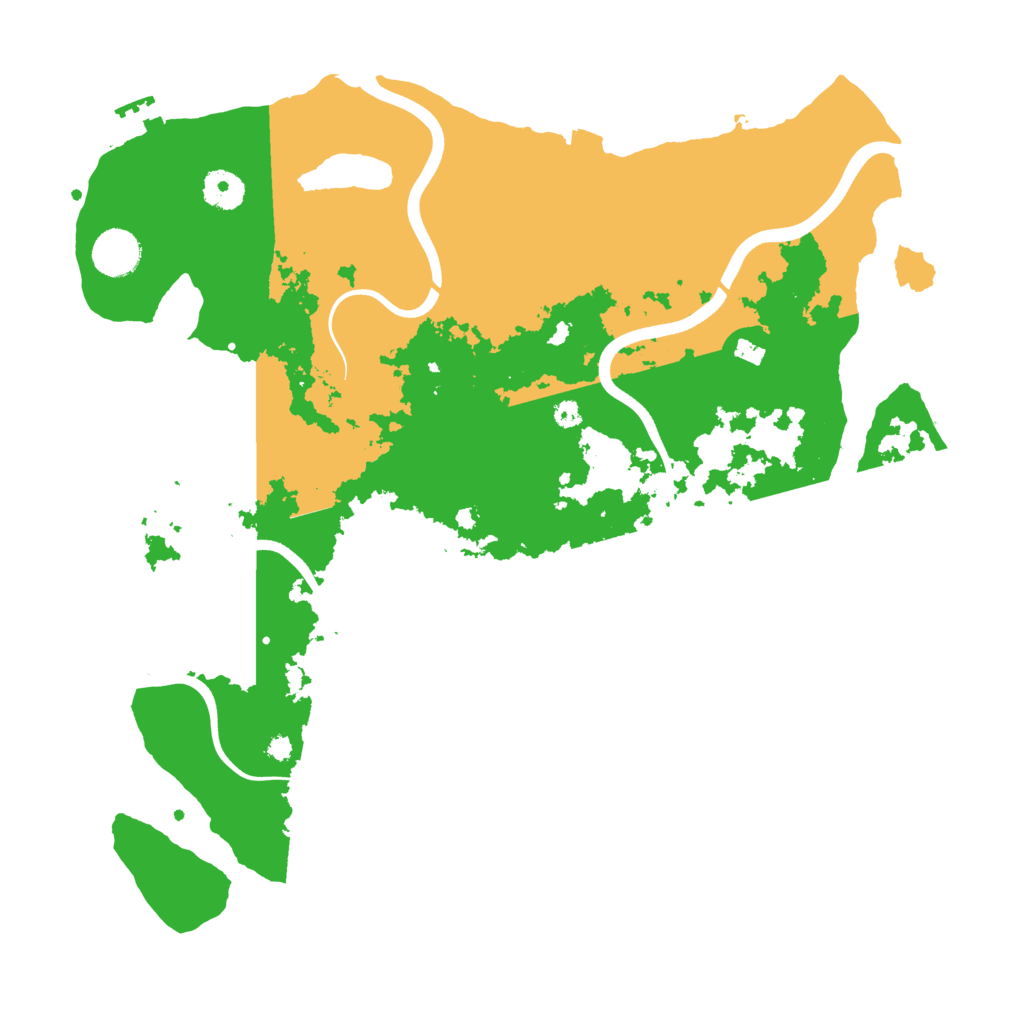 Biome Rust Map: Procedural Map, Size: 3800, Seed: 1905601031