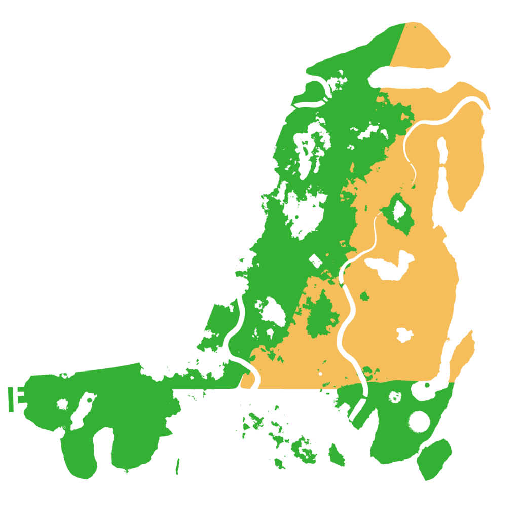 Biome Rust Map: Procedural Map, Size: 4250, Seed: 2121861363