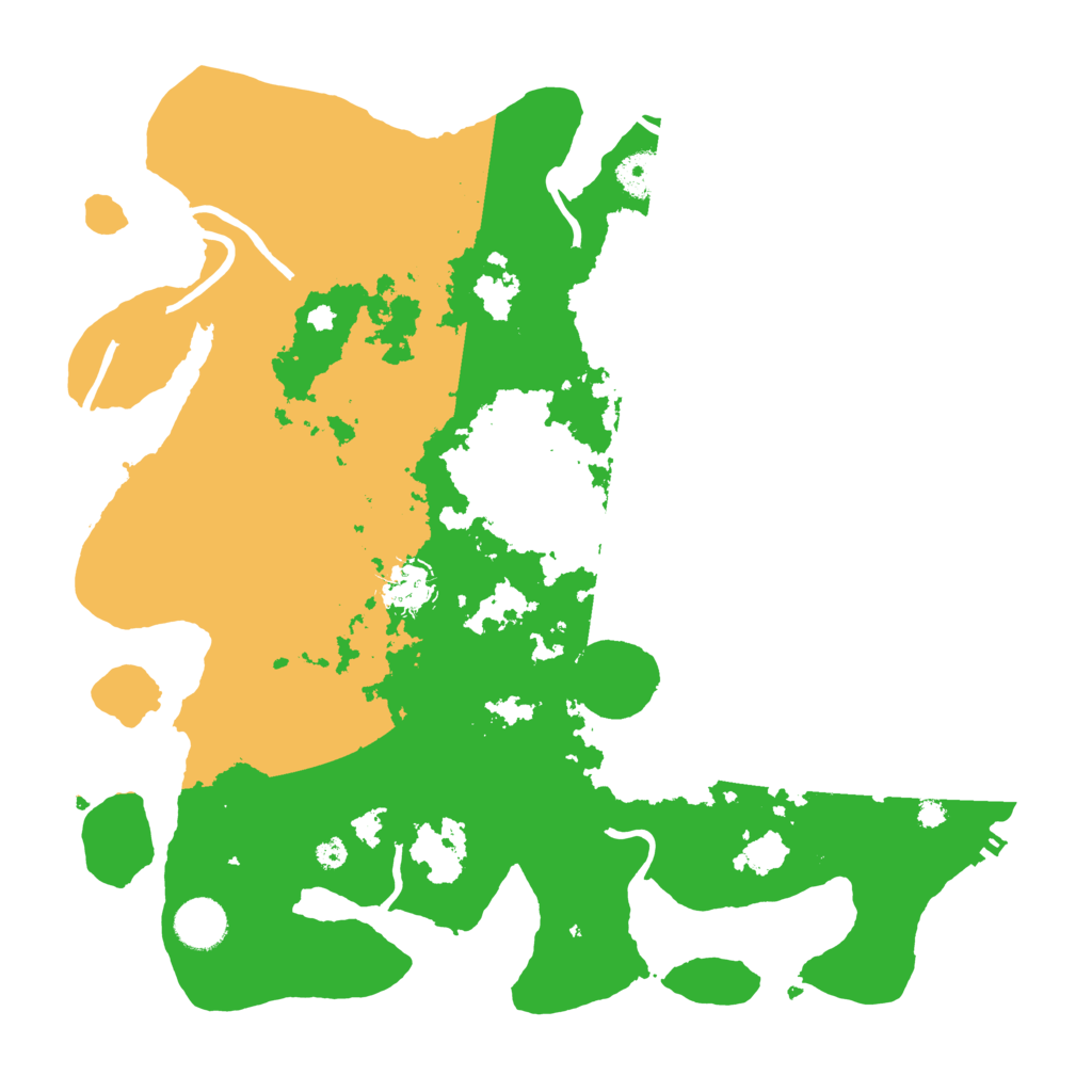 Biome Rust Map: Procedural Map, Size: 3700, Seed: 389105292