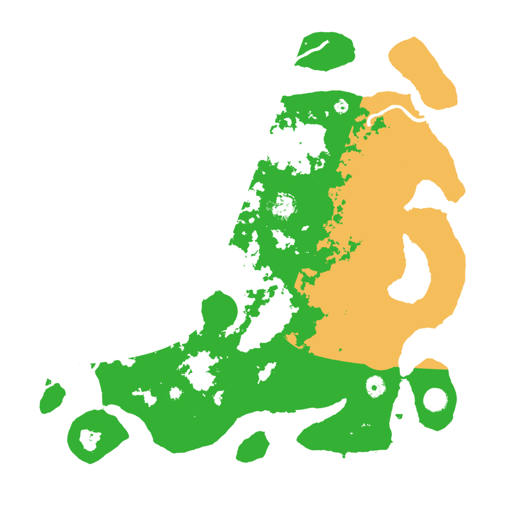 Biome Rust Map: Procedural Map, Size: 3750, Seed: 1299766400