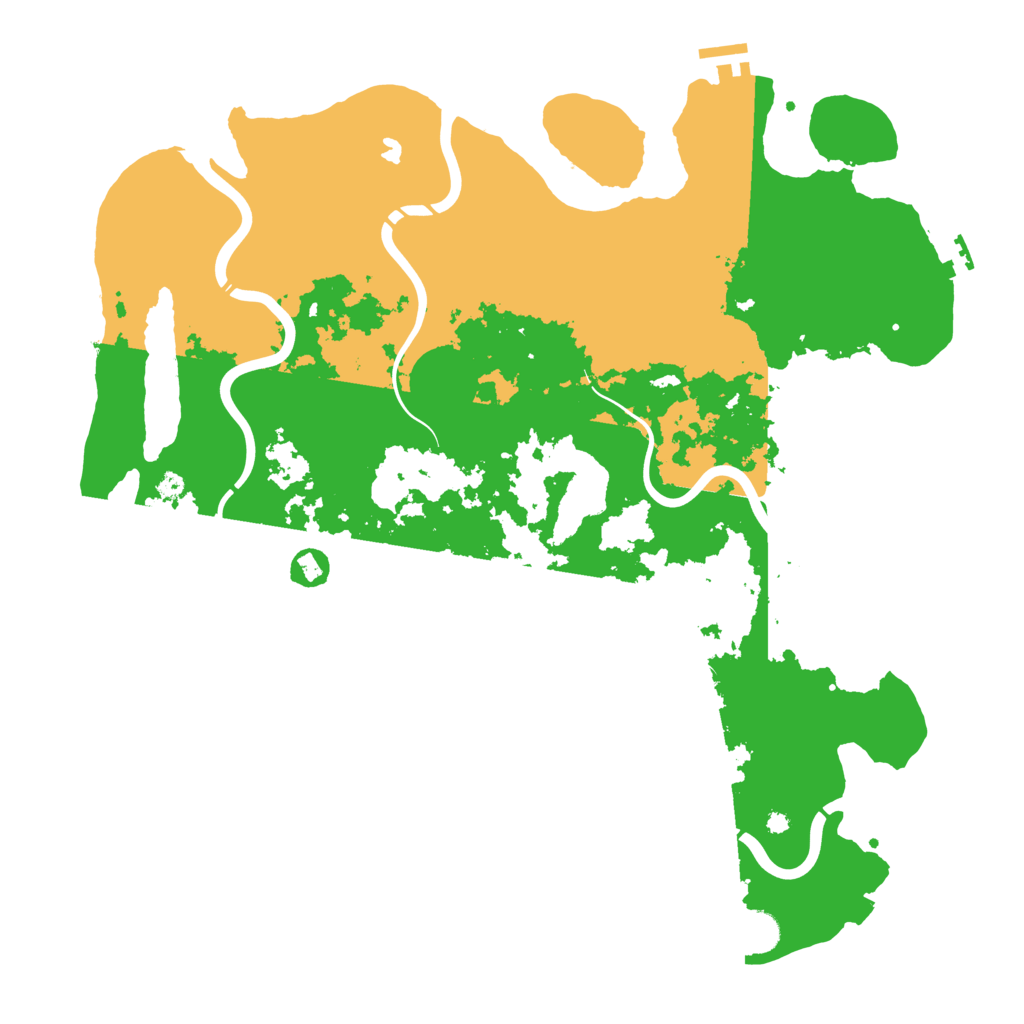 Biome Rust Map: Procedural Map, Size: 4250, Seed: 531806931
