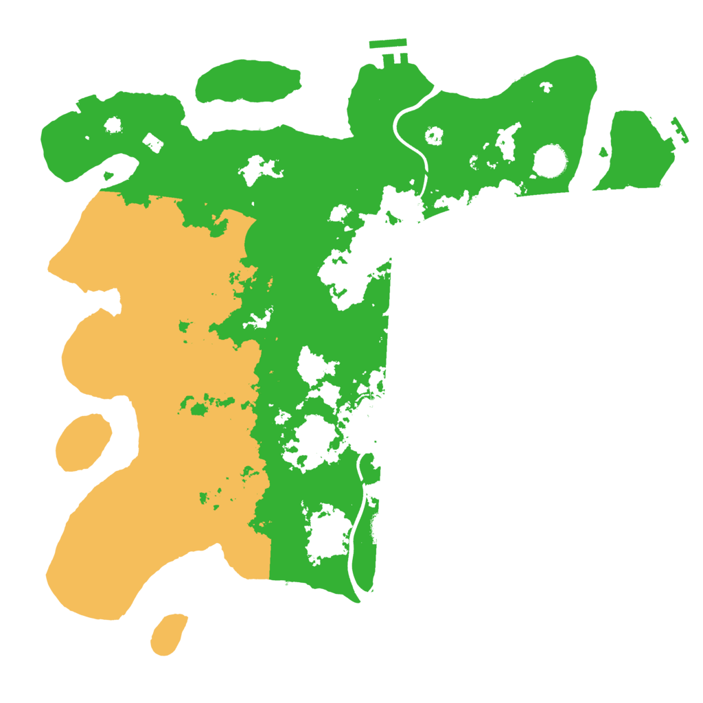 Biome Rust Map: Procedural Map, Size: 3800, Seed: 14578938