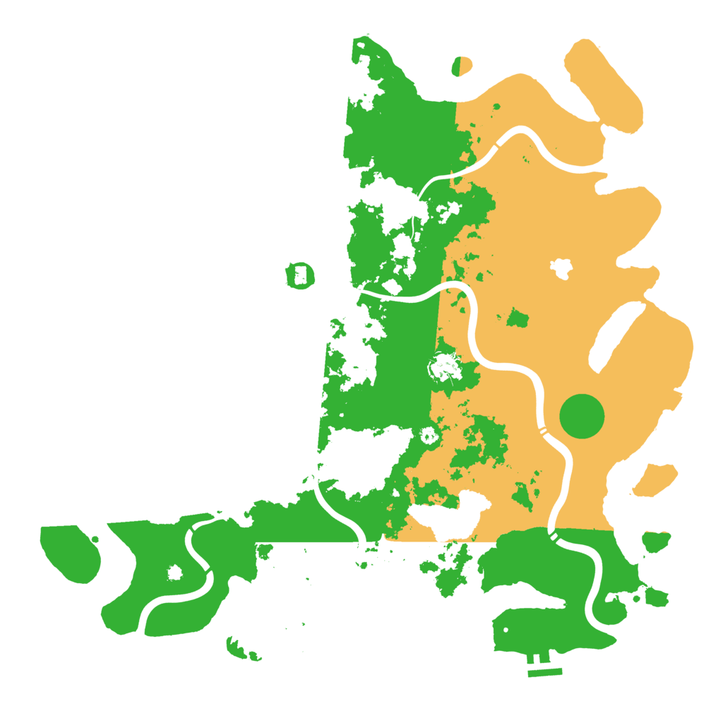 Biome Rust Map: Procedural Map, Size: 4250, Seed: 1606084