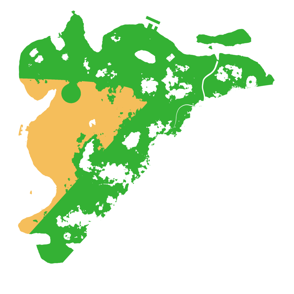 Biome Rust Map: Procedural Map, Size: 4000, Seed: 454