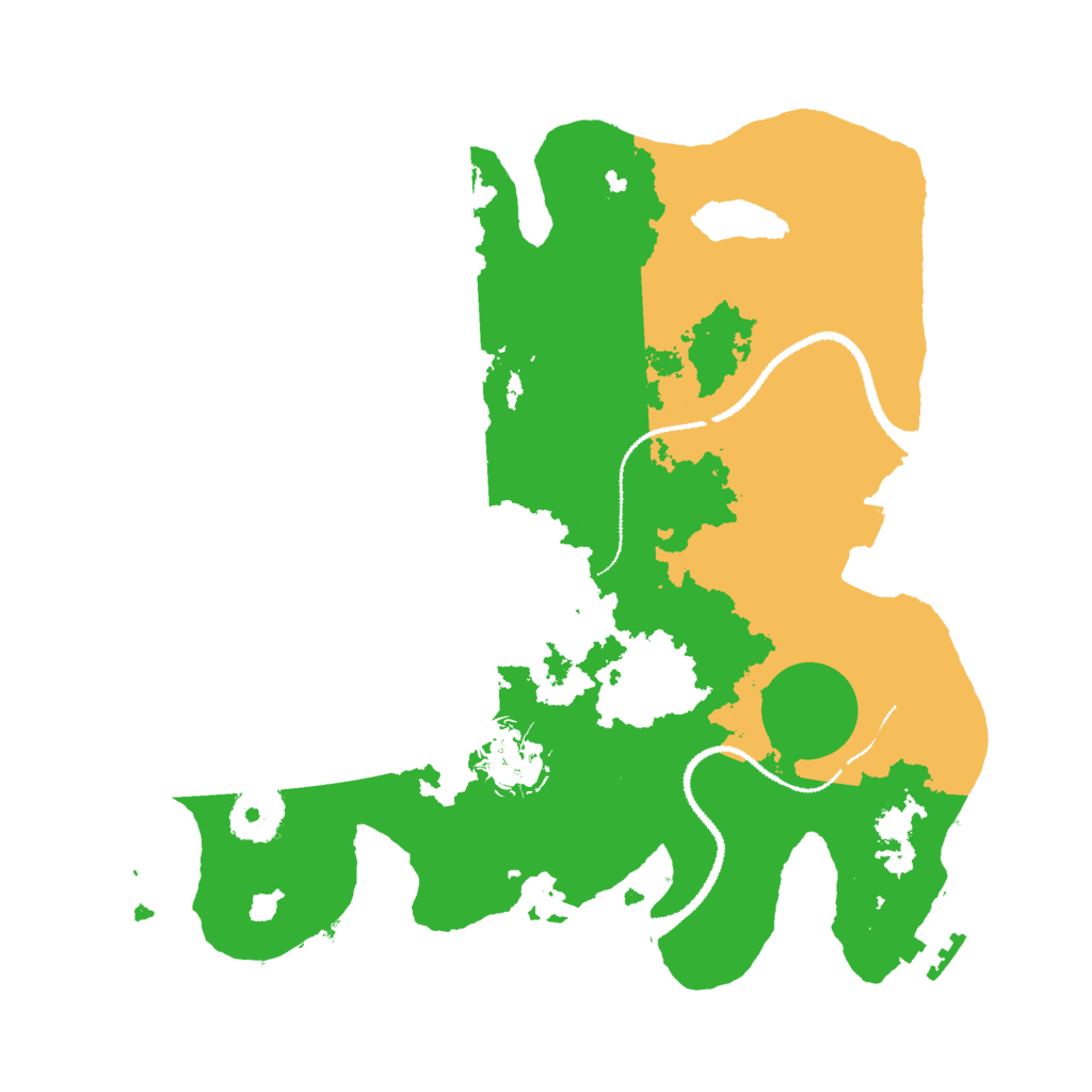 Biome Rust Map: Procedural Map, Size: 3000, Seed: 328140679