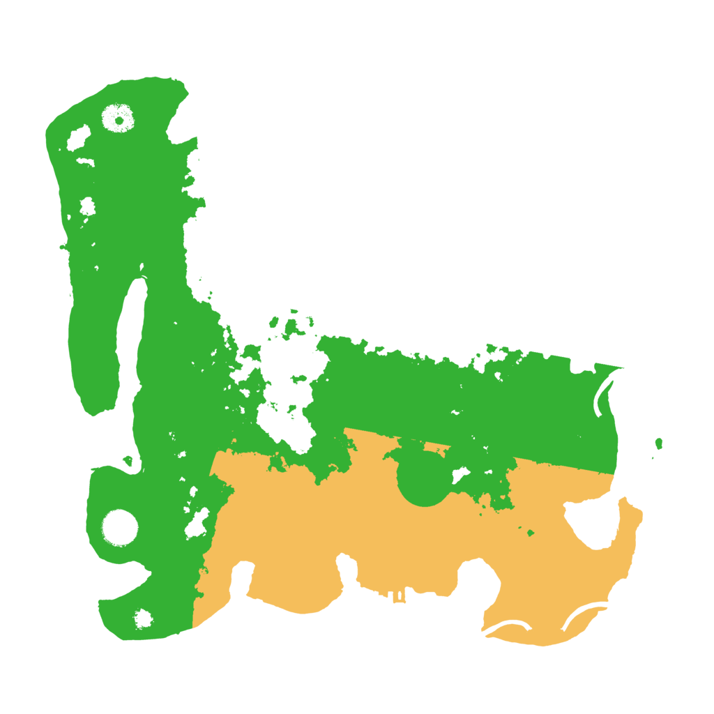 Biome Rust Map: Procedural Map, Size: 3500, Seed: 6969420