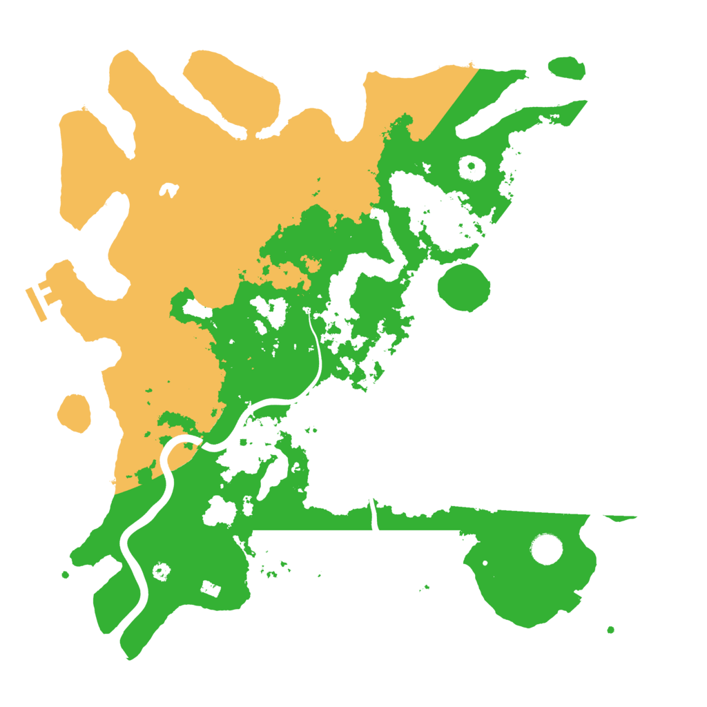Biome Rust Map: Procedural Map, Size: 4000, Seed: 1115201147