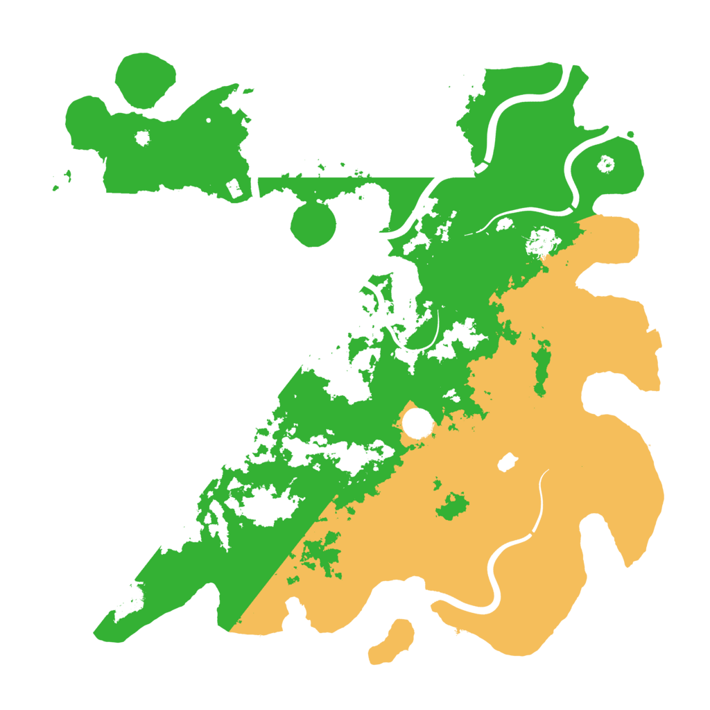 Biome Rust Map: Procedural Map, Size: 4250, Seed: 1639130669