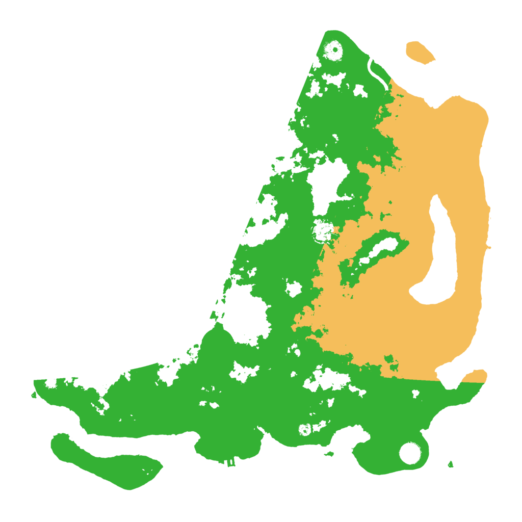 Biome Rust Map: Procedural Map, Size: 4250, Seed: 2129700552