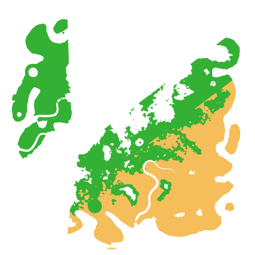 Biome Rust Map: Procedural Map, Size: 4800, Seed: 1309252056