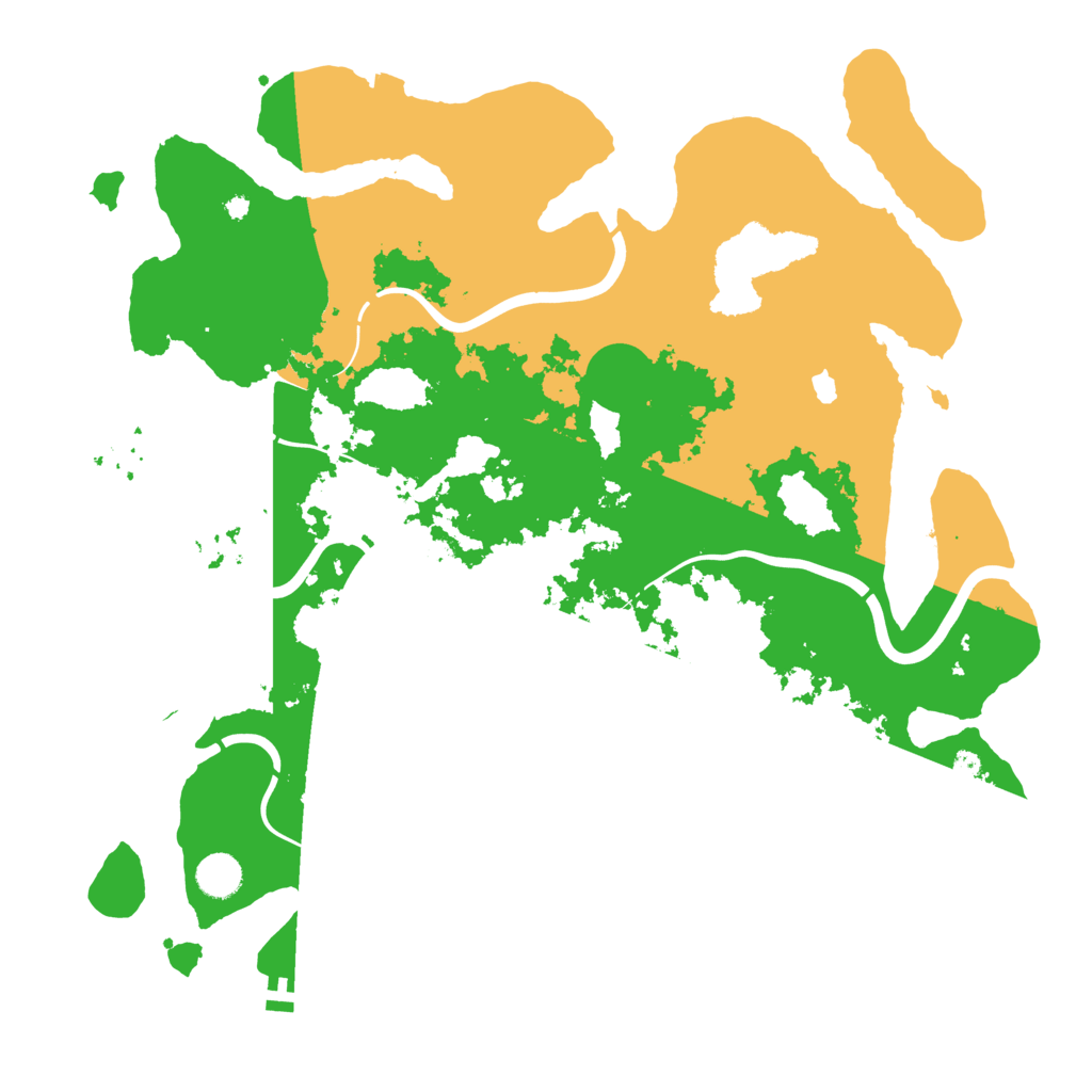 Biome Rust Map: Procedural Map, Size: 4250, Seed: 508023089
