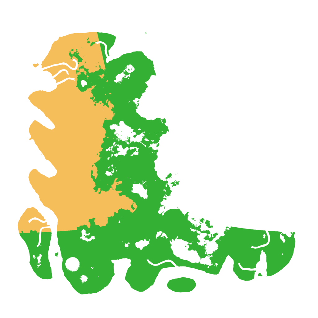 Biome Rust Map: Procedural Map, Size: 4000, Seed: 86734563