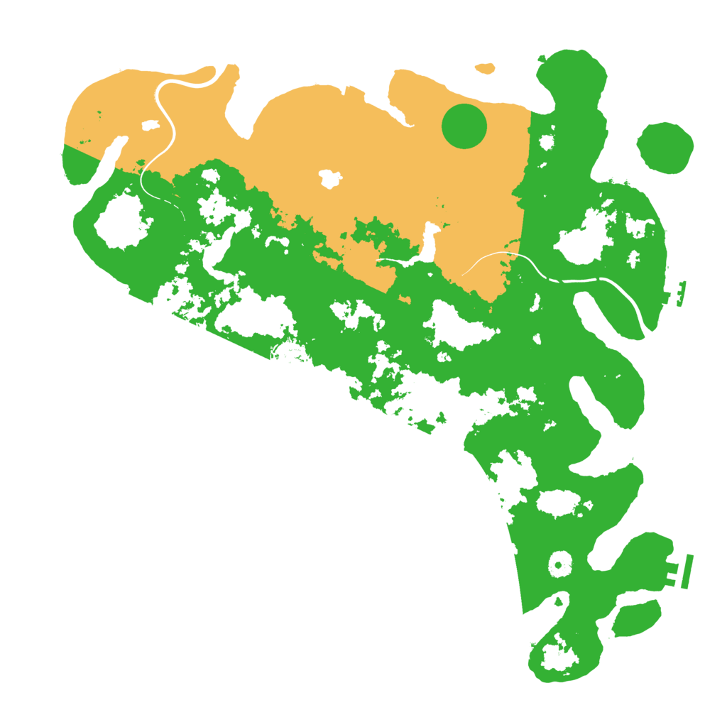 Biome Rust Map: Procedural Map, Size: 4250, Seed: 877171233