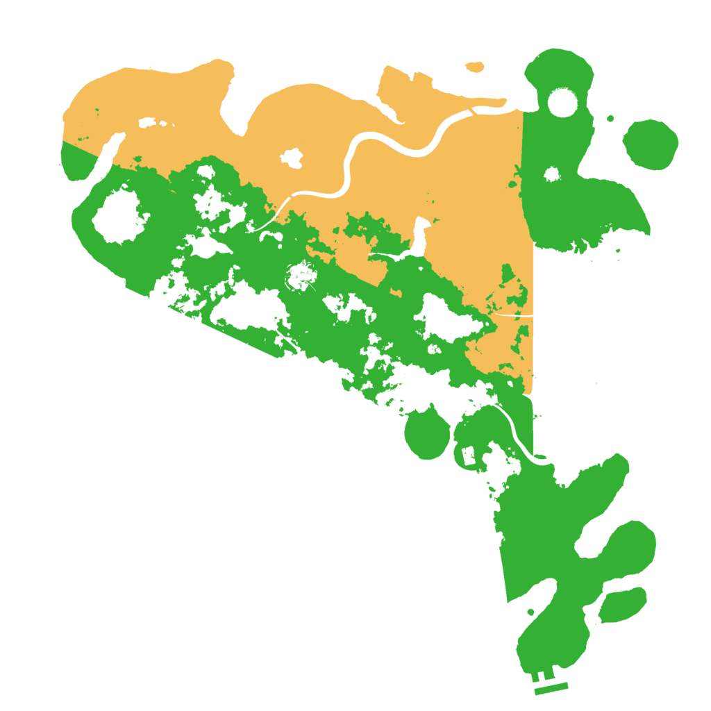 Biome Rust Map: Procedural Map, Size: 4250, Seed: 877171233