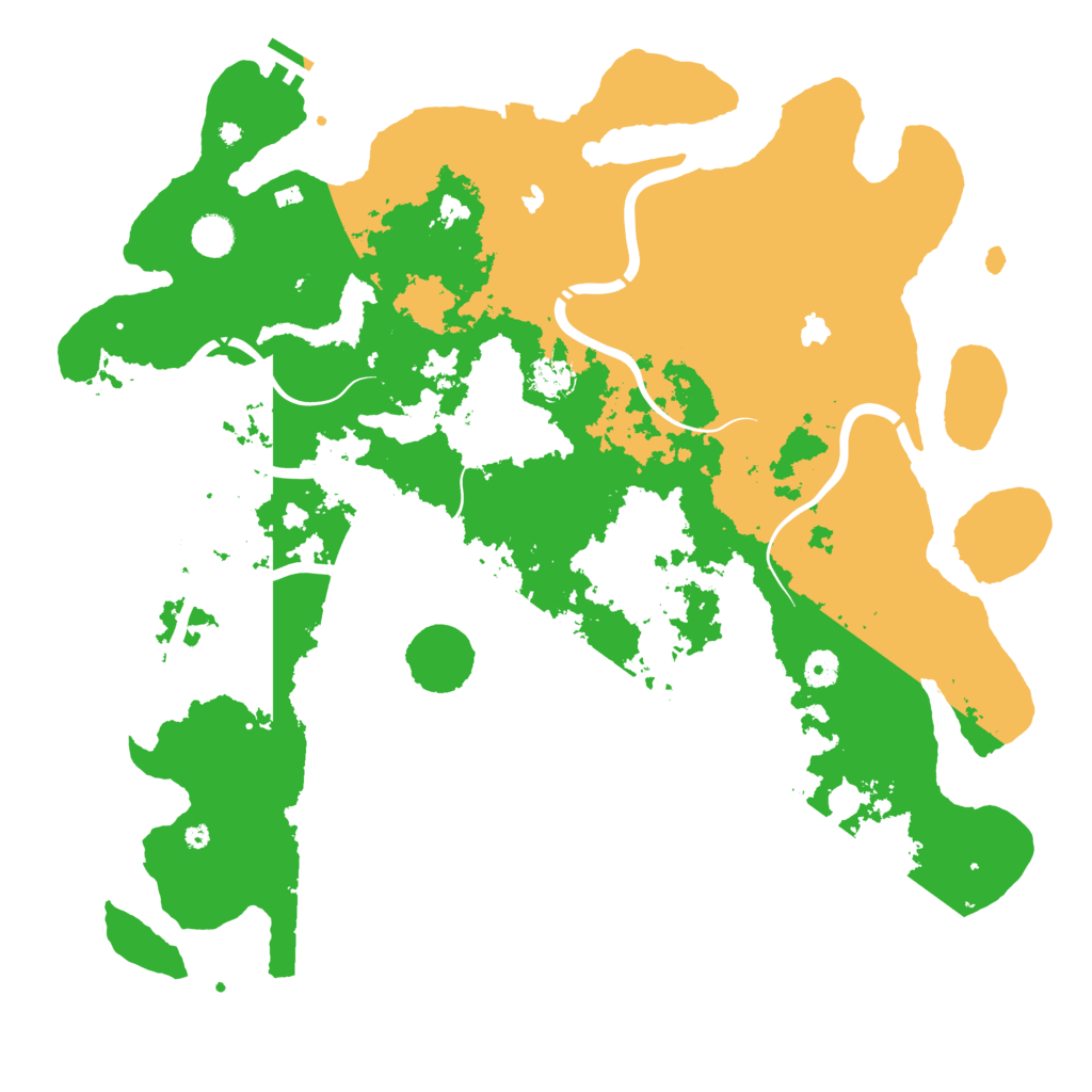 Biome Rust Map: Procedural Map, Size: 4500, Seed: 17112022