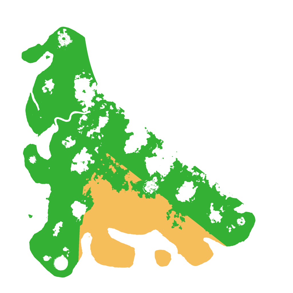 Biome Rust Map: Procedural Map, Size: 3700, Seed: 1609762880