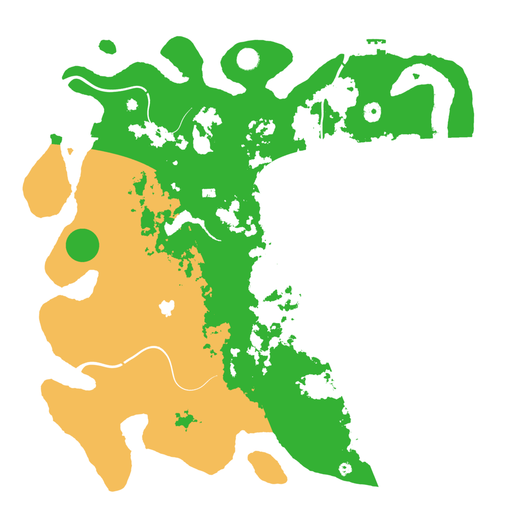 Biome Rust Map: Procedural Map, Size: 4096, Seed: 1317752903