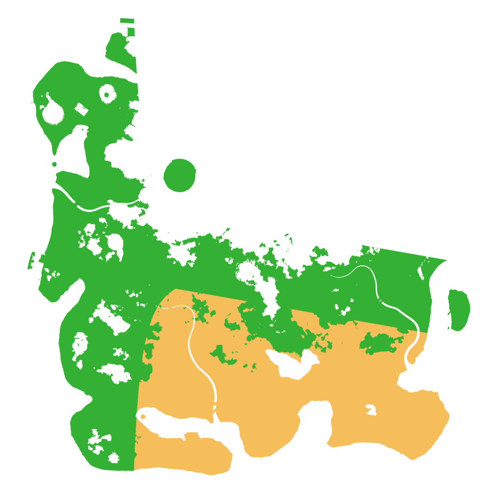 Biome Rust Map: Procedural Map, Size: 4250, Seed: 326294771