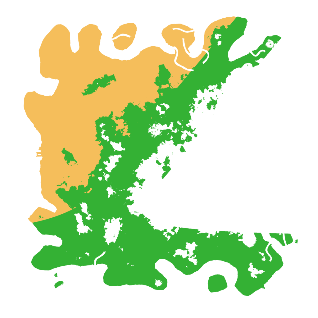 Biome Rust Map: Procedural Map, Size: 4250, Seed: 918893557