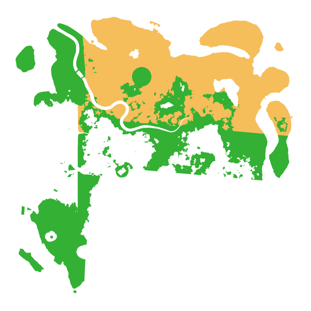 Biome Rust Map: Procedural Map, Size: 4250, Seed: 1245344366
