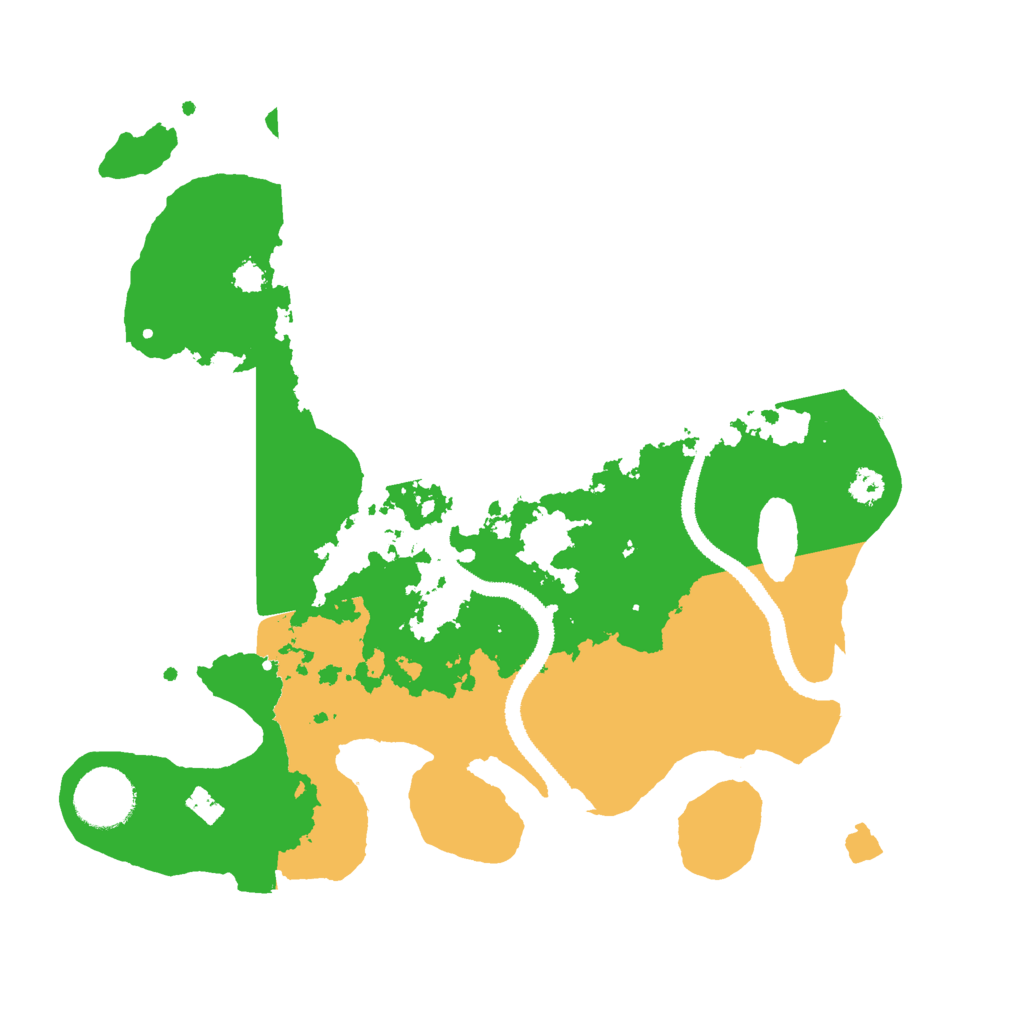 Biome Rust Map: Procedural Map, Size: 3000, Seed: 367424723