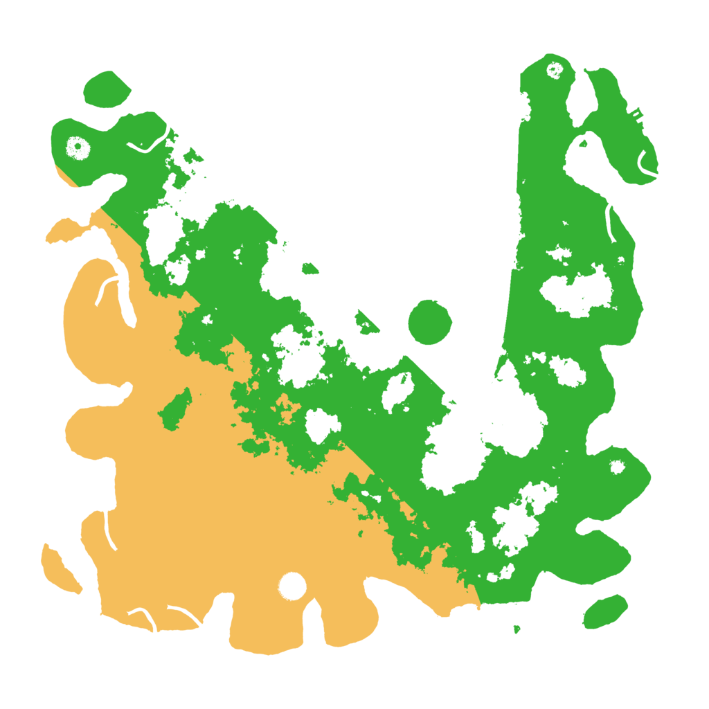 Biome Rust Map: Procedural Map, Size: 4500, Seed: 695111641