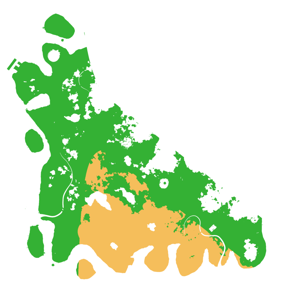 Biome Rust Map: Procedural Map, Size: 4500, Seed: 646765101