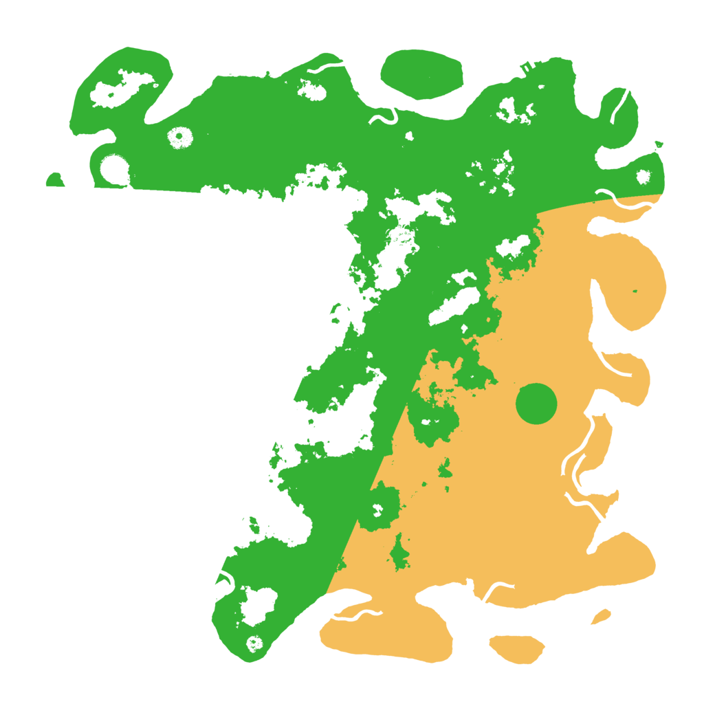 Biome Rust Map: Procedural Map, Size: 4500, Seed: 31648112
