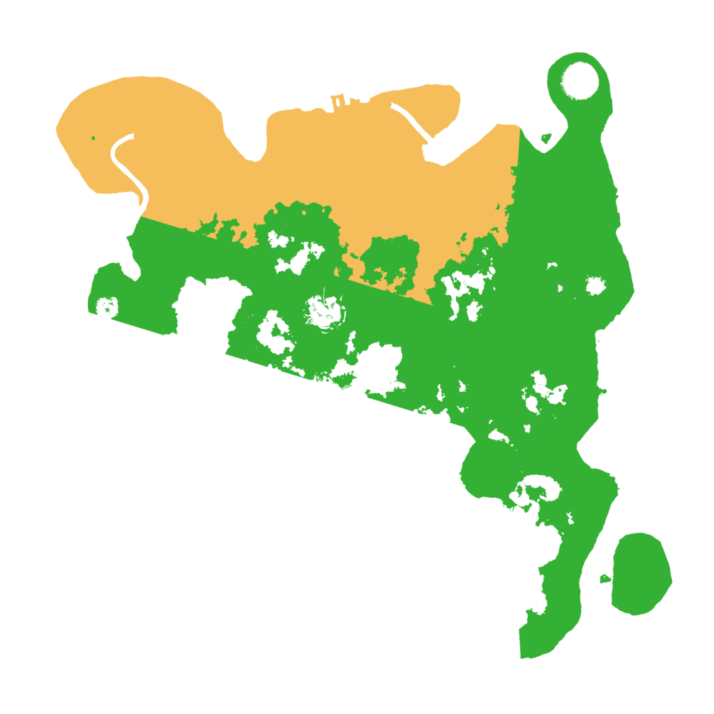 Biome Rust Map: Procedural Map, Size: 3400, Seed: 506460352